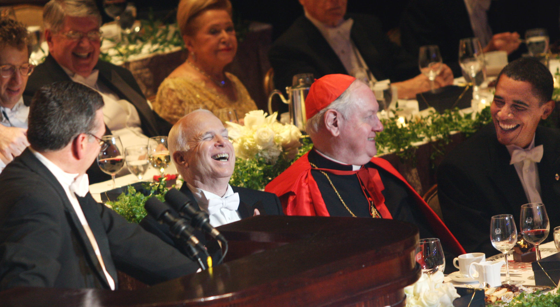 Al Smith dinner, 2008
